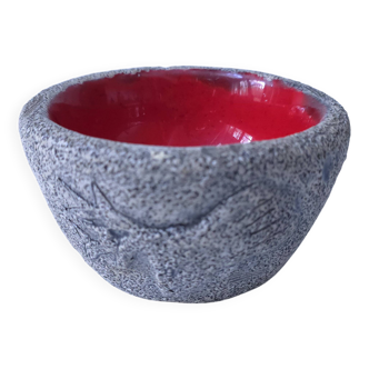 Empty pocket Francis Triay ceramic rock art 1960