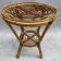 Table d’appoint en rotin des années 50´s France