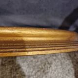 Golden oval frame