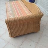 Rattan daybed