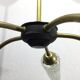5 light chandelier 1970