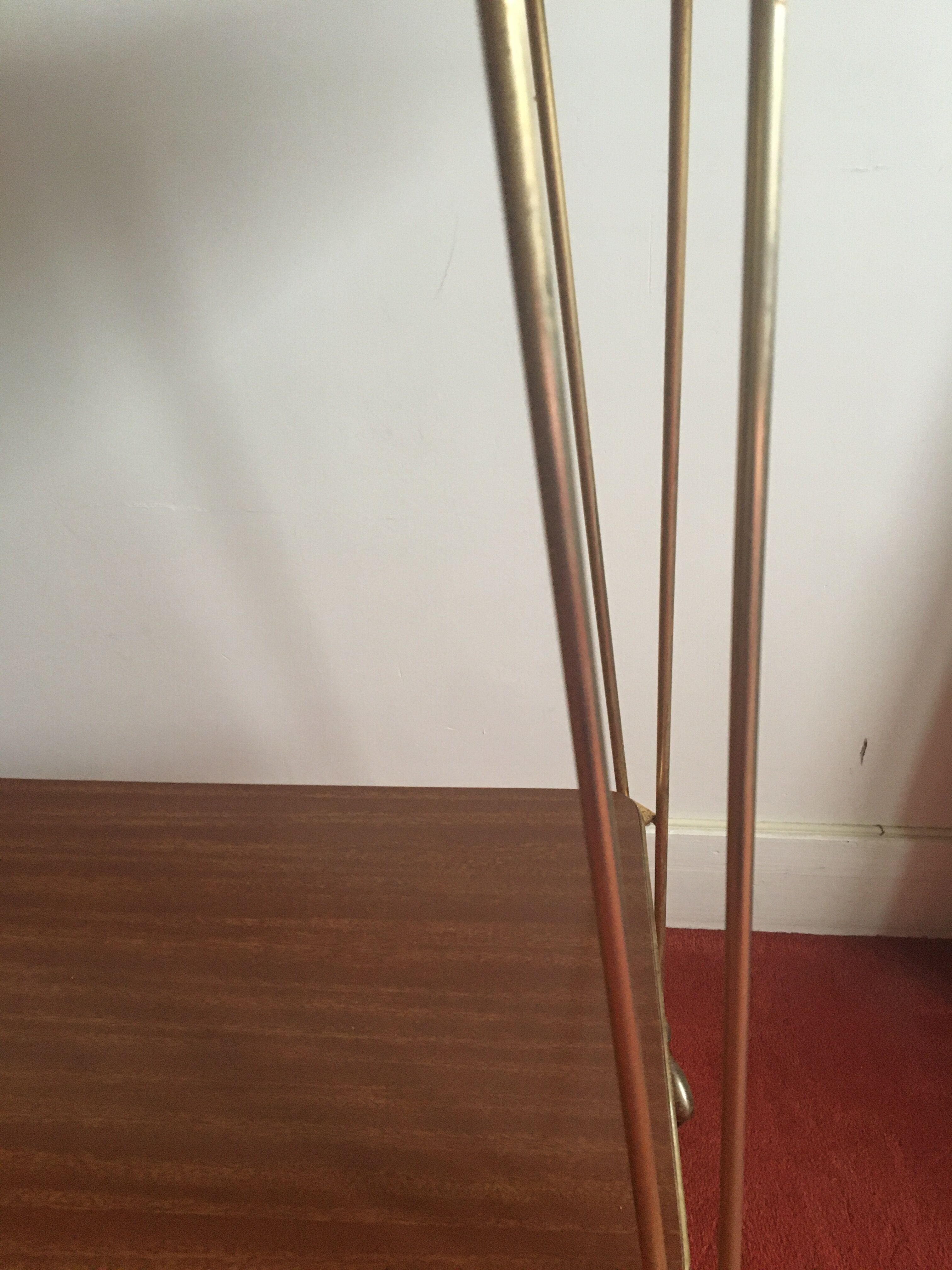 Golden and brown desserte