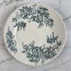 Givors Floreal flat iron presentation plate