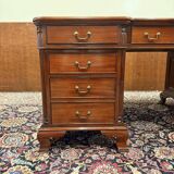 Classic English Mahogany Desk Partnerdesk
