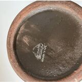 Vintage stoneware vase by VBE Strehla, Germany