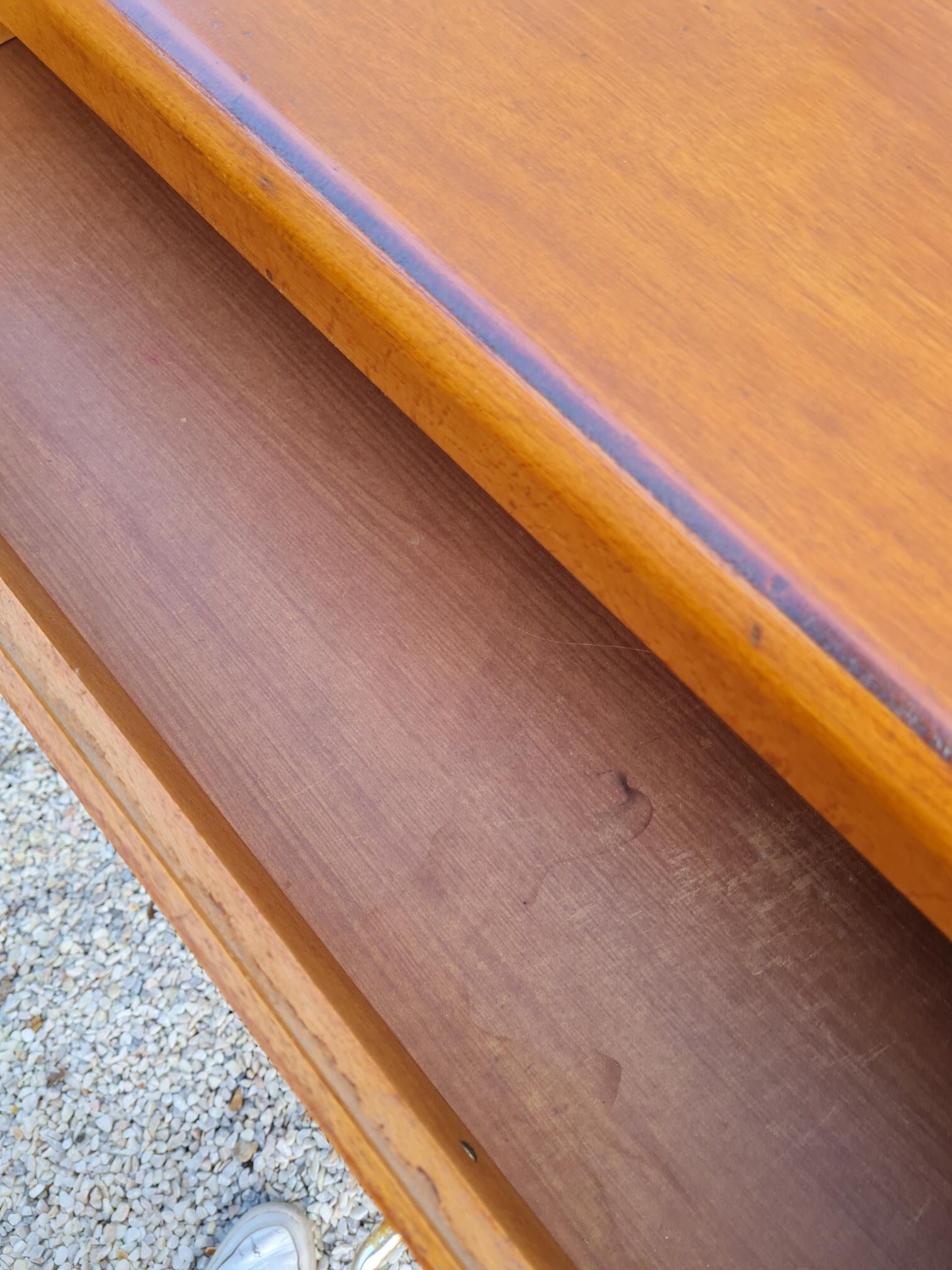 Commode pieds compas 1960
