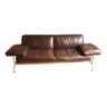 Designer leather sofa