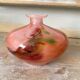 Single flower vase signed Gérard Torchaux, Art glass.