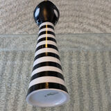 Vase Chat vintage 1960 de Janos Torok pour Zsolnay