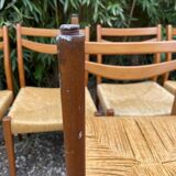 Set of 6 Vintage Scandinavian Chairs