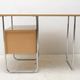 Writing desk, mid-century chrome and formica desk, 1950s, Czechoslovakia