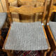 Série de 6 chaises brutalistes