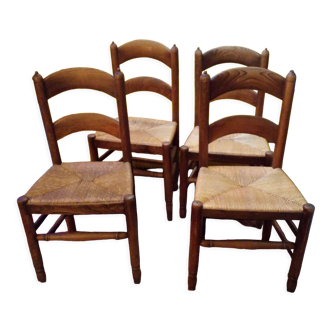 4 antique chairs