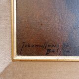 Joko Mullono Painting on canvas - Signed and dated - Bali 1985