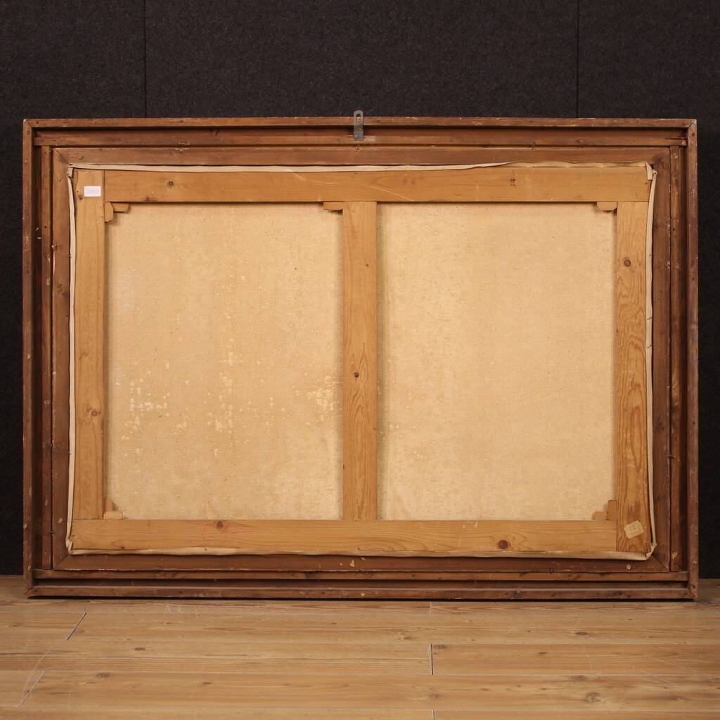 Great Landscape Painting Signed A. Corradi From The 20th Century