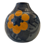 Paul Jacquet, Small Art-Deco Ceramic Ball Vase