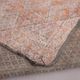Tapis marocain vintage pâle 197 x 306 cm, tapis en laine berbère, tapis fait main boho