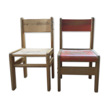 Two kindergarten chairs