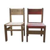 Two kindergarten chairs