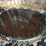 Old copper planter Hindu décor