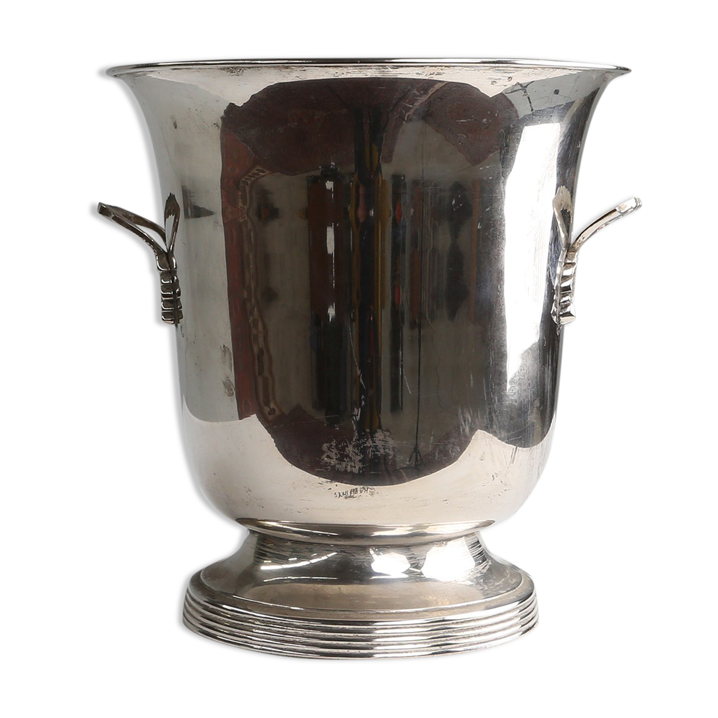 Old silver plated ice bucket ca.1900