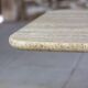 Table basse travertin italien, 1980
