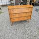 Vintage 60s oak chest of drawers