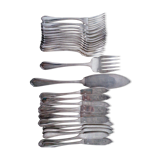 Christofle cake service cutlery set