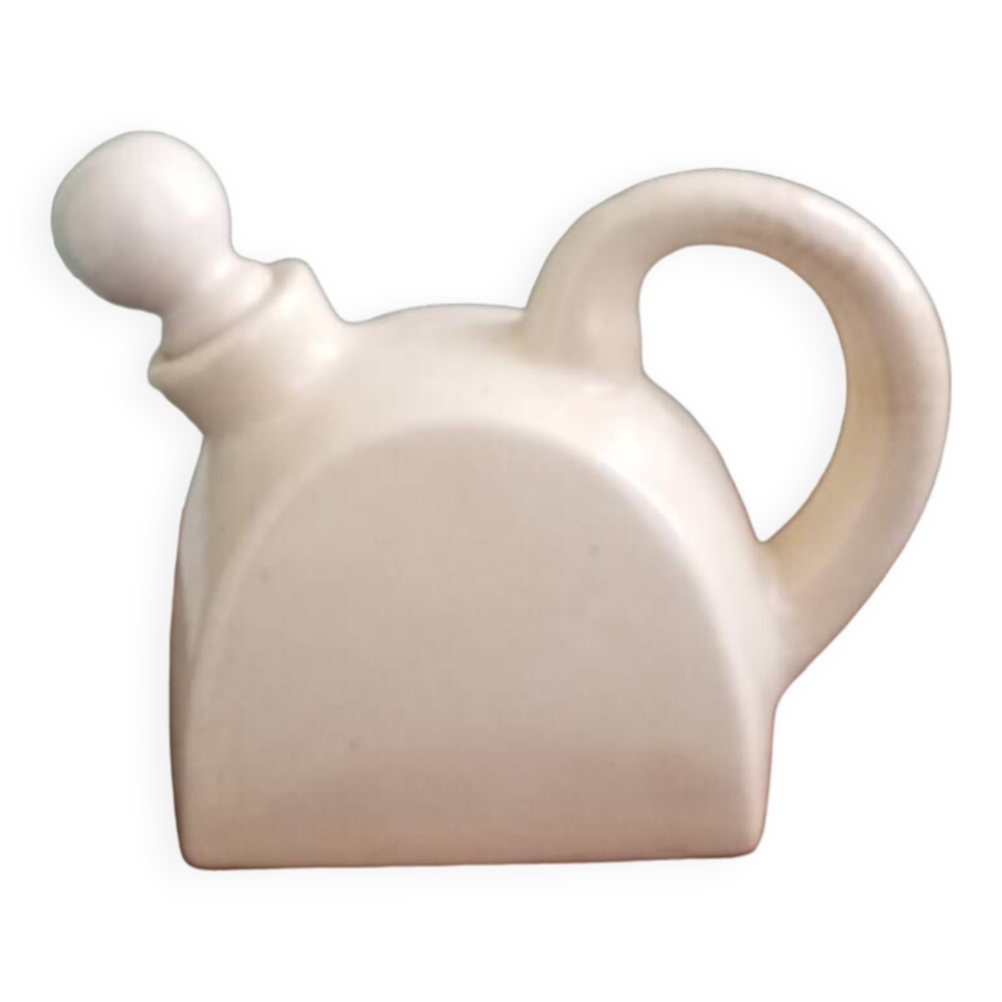 Cracked ceramic teapot