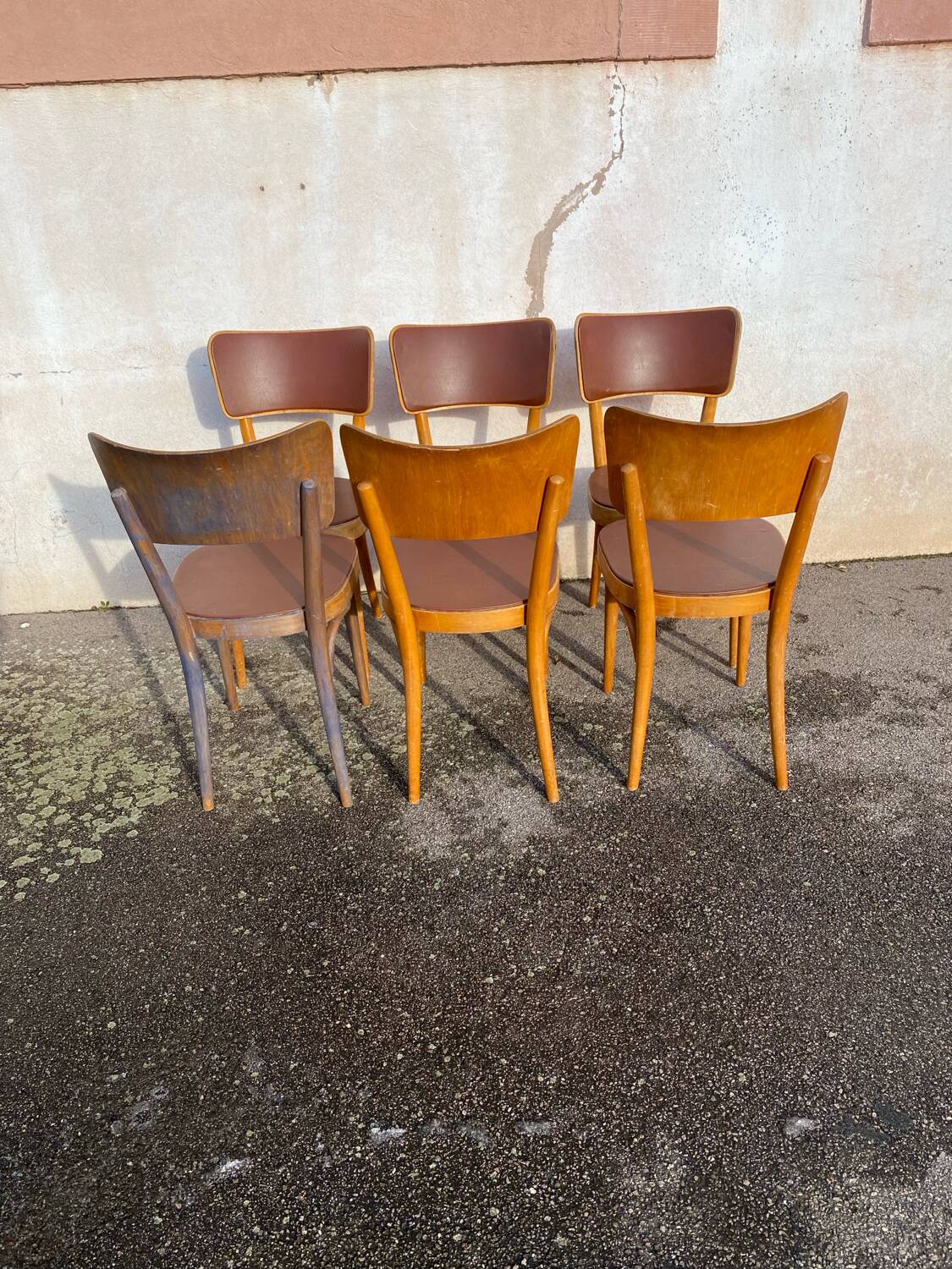 Set of 6 Baumann chairs