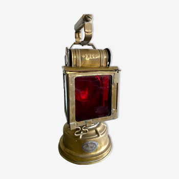 Lampe à acétylène sncf, 1900