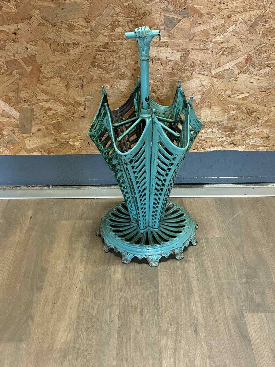 Enameled cast iron umbrella stand, 1920s