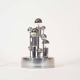 Stunning Mid-Century Modern Ice Glass Table Lamps by Doria Leuchten, Germany 1960’s