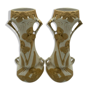 Paire de vases royal