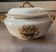 Antique soup tureen Creil and Montereau model "Oeillet"