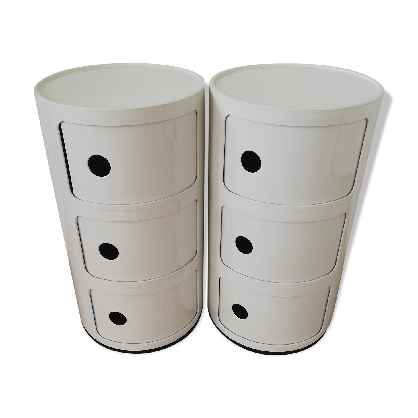 Pair of bedsides kartell