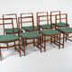 Set of 8 Mid-Century Modern Dining Chairs by Renato Venturi for MIM, 1950s
