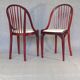 Deux chaises Thonet N ° A846 - Otto Prutscher - 1925 -Assises cuir -