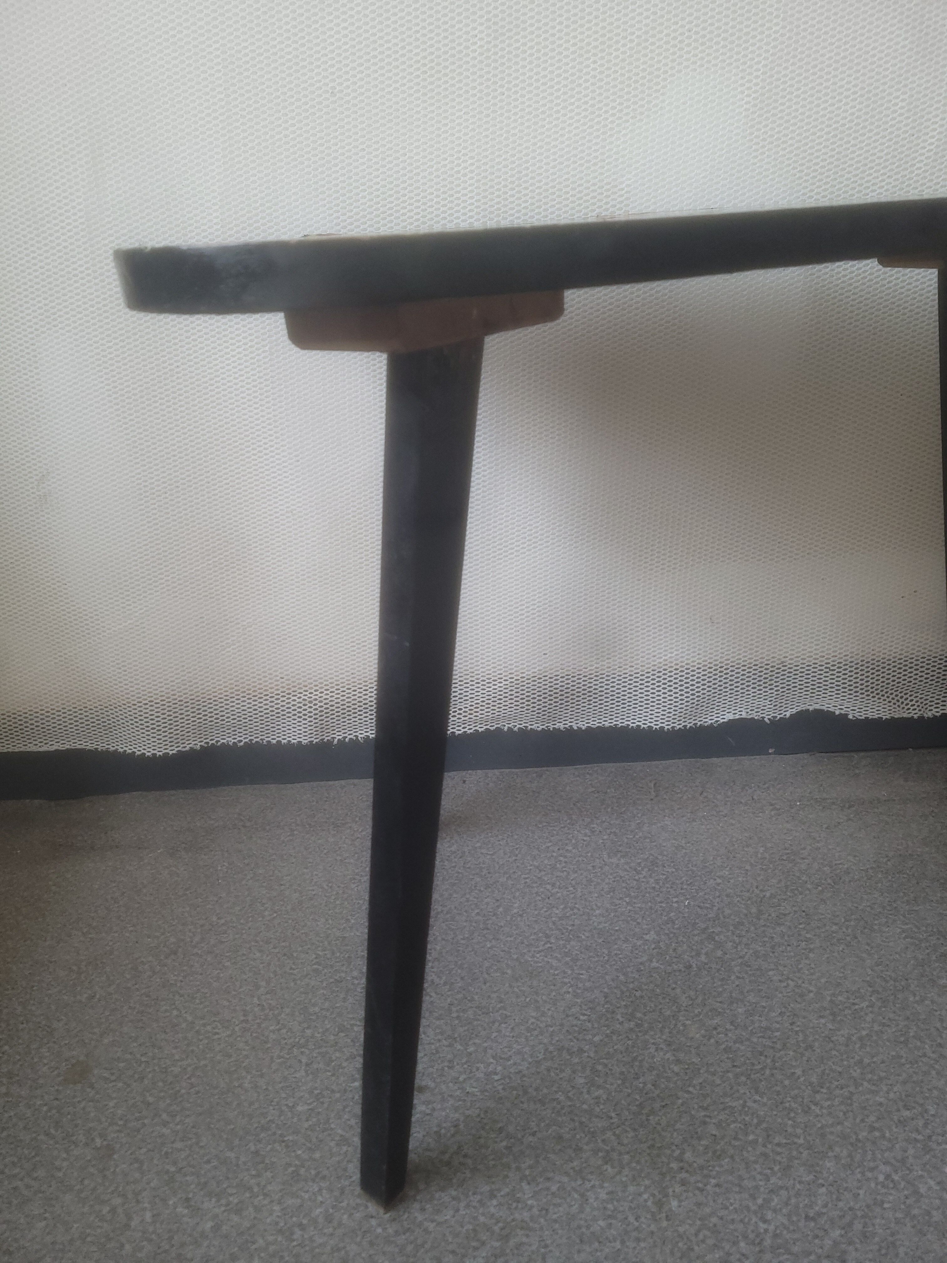 Vintage tripod side table