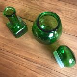 Green Jar Lever and bottle