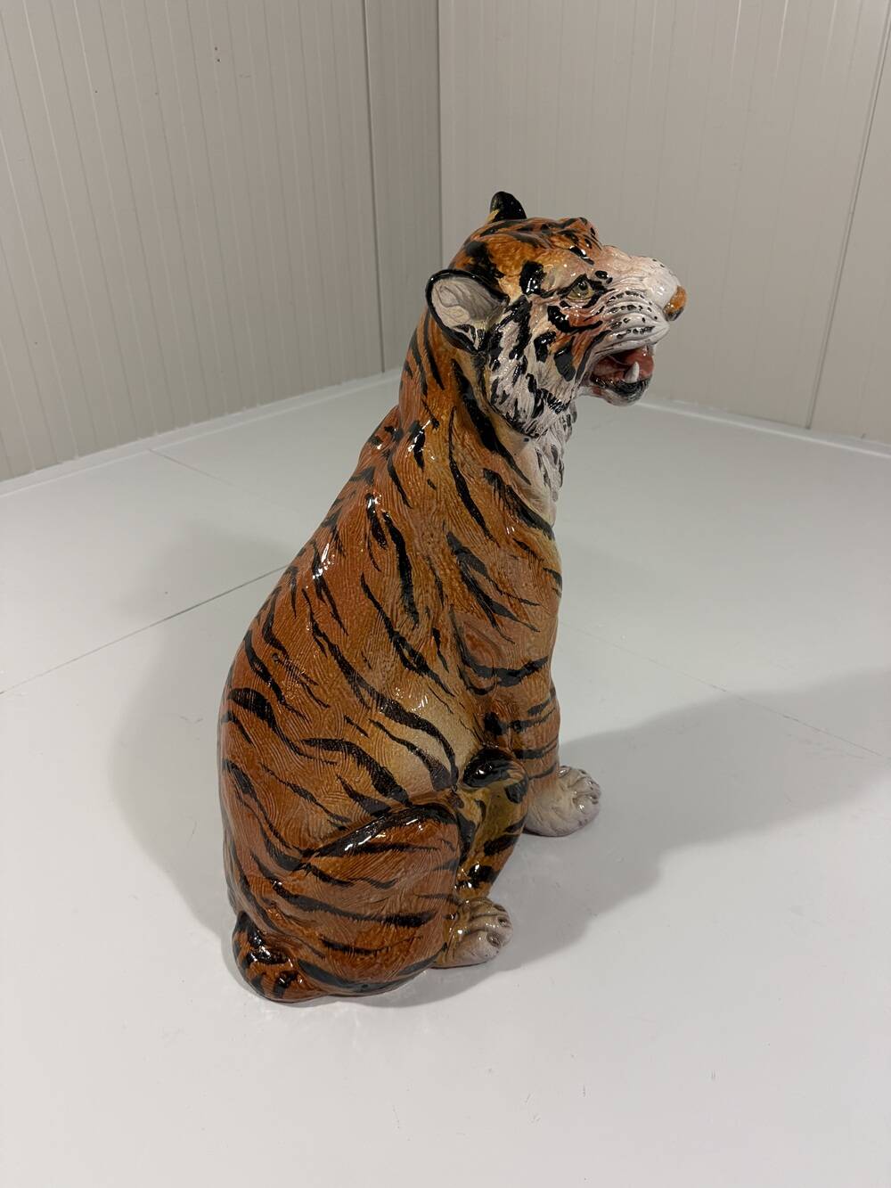 Large Italian ceramic tiger 1970’s