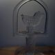 Glass bird suncatcher sculpture