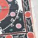Vintage hand-embroidered tablecloth 127x135 cm