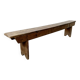 Wooden bench