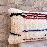 Moroccan Berber Azilal cushion cover with colorful patterns 60x40cm