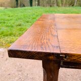 Table de ferme en chêne