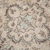 4x7 classic floral vintage tapis rug, 211x125cm