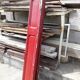 Lot shutters / doors / 6 elements solid wood patinated ep 1940 - 181 cm