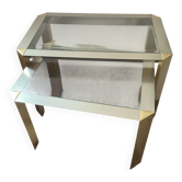 Duo de tables gigognes des années 70