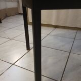 Vintage modernist dresser, metal feet